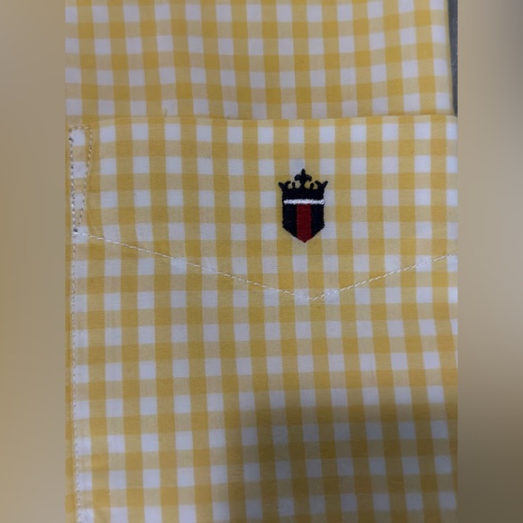 Louis Philippe | Casual Shirt | Mens | Large | Yellow - Picture 6 of 7